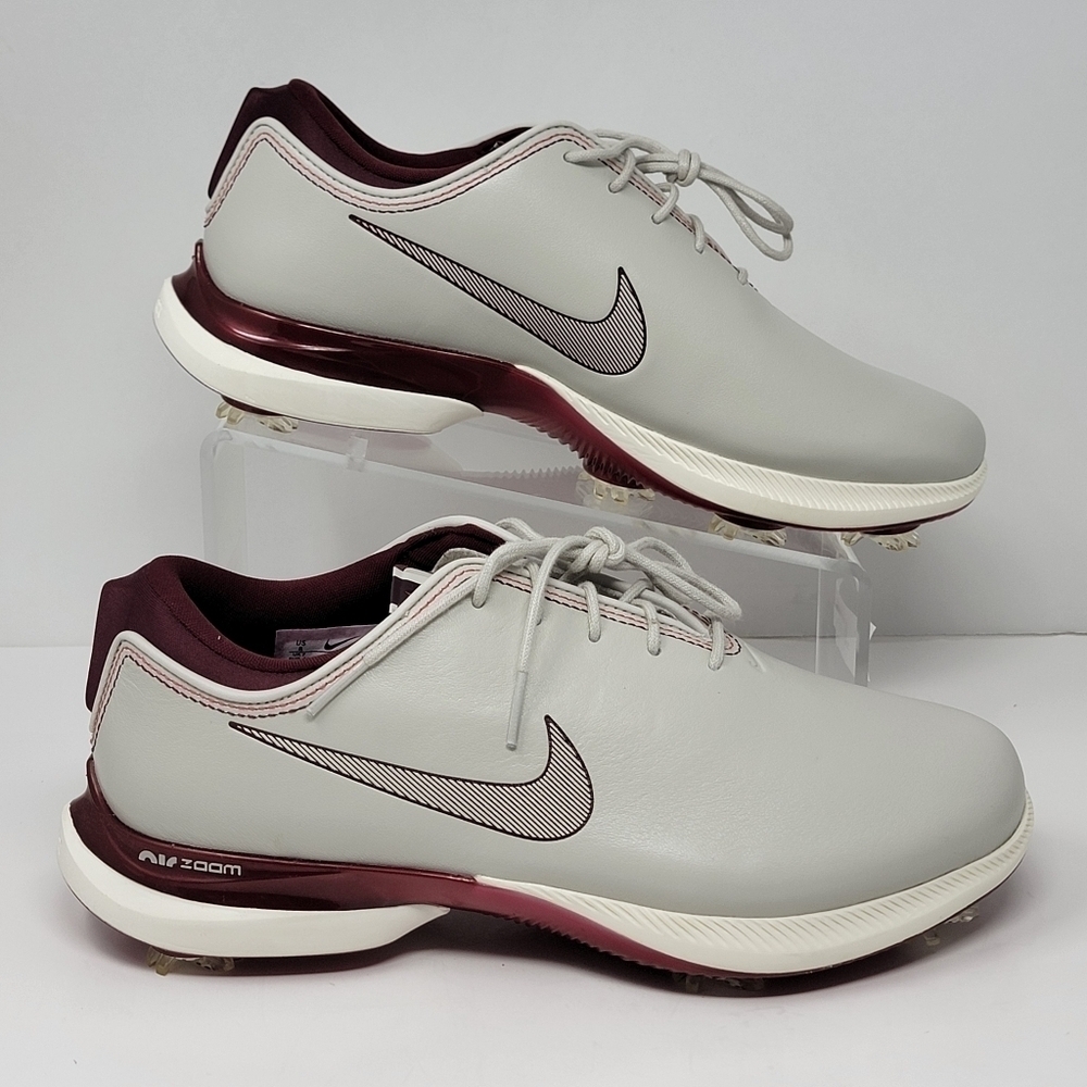 NIKE Air Zoom Victory Tour 2 Bone Red Sail CW8155 002 Golf Shoes Mens Size 8 New